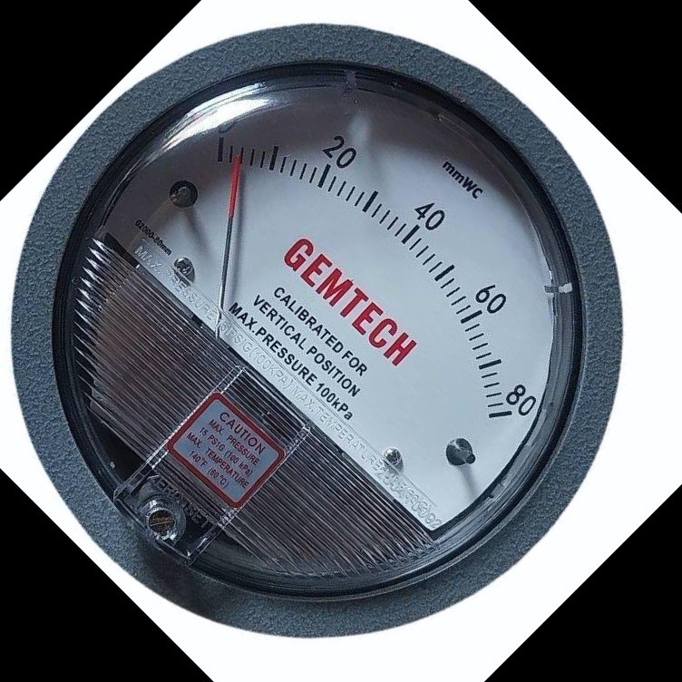 GEMTECH Differential Pressure Gauge Distributor For GIDC Sachin Surat  394230 â€“ Envirotech Industrial Products